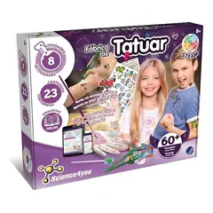 SCIENCE4YOU - Kit Científico Fábrica de Tatuajes