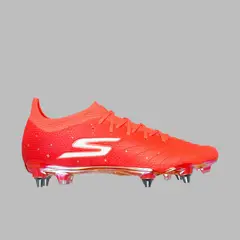 SKECHERS - Guayos Hombre HK Player Edition SKX 1.5 Elite SG Fútbol - Naranja Terreno Blando