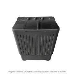 HYUNDAI - Lavadora Semiautomática 8 Kg doble Tina HYSA8K