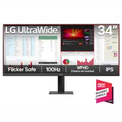 LG - Monitor UltraWide 34U530A · 34" WFHD 100Hz · IPS 5ms GTG · Blanco