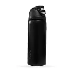OWALA - Termo Botella FreeSip 32 Oz 945 Ml Negro Acero Inoxidable