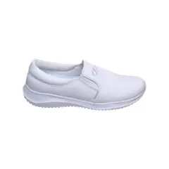GENERICO - Zapato Mocasín Cuero Clínico Blanco