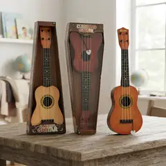 GENERICO - Guitarra infantil tipo ukulele 55 cm juguete musical para niños
