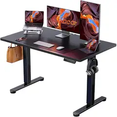 GENERICO - Escritorio Eléctrico ErGear 48" x 24" Ajustable en Altura Negro