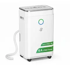 GENERICO - Deshumidificador 50 Pintas Control De Humedad Con Temporizador y Manguera Drenaje
