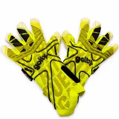 GOLTY - Guantes de Arquero Profesionales Tributo Amarillo Neón