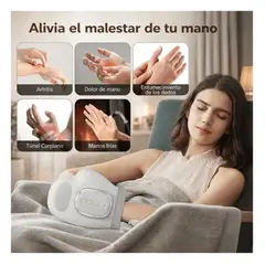 AMERICAN GENERICS - Masajeador para Manos Inalámbrico Portátil Relajación de Muñecas y Manos Recargable Alivio Diario