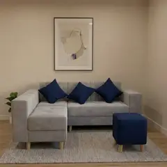 GENERICO - SALA EN L MODULAR CHICAGO EN TELA ANTIFLUIDOS Y PETFRIENDLY