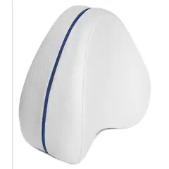GENERICO - Cojín Triangular Ortopédico para Piernas con Memory Foam Blanco, Soporte Ergonómico Energy Plus