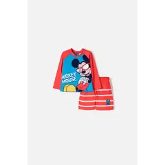 DISNEY - Conjunto de baño de Mickey multicolor para bebé niño