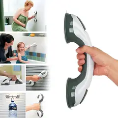 GENERICO - Barra de Sujeción y Seguridad para Baño con Ventosas de Succión
