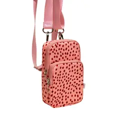 ESTUDIO MINTO - Bolso Porta Celular Wine Dots -
