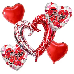 GENERICO - BOMBAS GLOBOS AMOR Y AMISTAD CORAZON