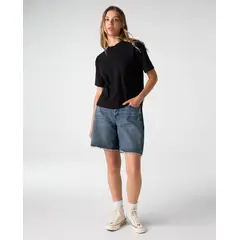 AMERICANINO - Camiseta Mujer Regular Fit Manga Corta Estampada