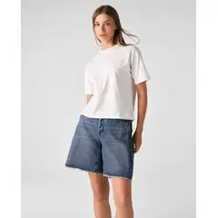 AMERICANINO - Camiseta Mujer Regular Fit Manga Corta Estampada