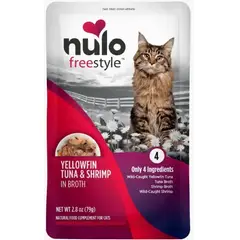 GENERICO - Alimento Humedo Nulo Cat Grain Free Atun Y Camaron 79gr