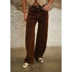 HUDE JEANS - JEAN WIDE LEG DE TIRO MEDIO