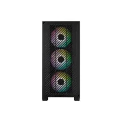 COOLER MASTER - Caja Gamer Panel Vidrio Templado Flujo Aire Optimizado 3 Ventiladores ARGB