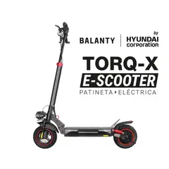 BALANTY - PATINETA ELECTRICA e-SCOOTER TORQ-X  600WATTS 25 KM/H PLEGABLE