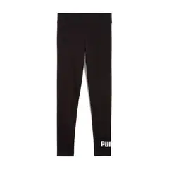PUMA - Leggings Original Essential No 1 Logo G Negro Para Niño