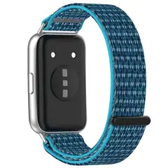 GENERICO - Manilla Compatible Con Huawei Band 11-11 Pro En Nylon Azul