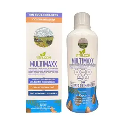 VITAL - Magnesio y Colágeno Hidrolizado + Resveratrol y Calostro Bovino + Betaglucanos de Ganoderma