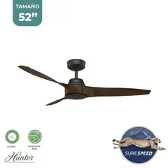 HUNTER - Ventilador de Techo Mosley Cocoa