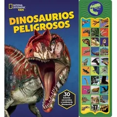 PI KIDS - Libro Sonidos Interactivo National Geographic Dinosaurios Para Niños