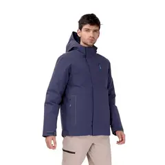 TOPARA - Chaqueta Impermeable 4 en 1 Hombre Chingaza Azul