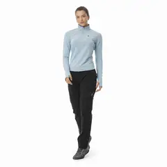 TOPARA - Buzo Liviano Cerrado Mujer Nus Azul Claro