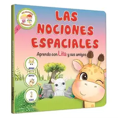GENERICO - Libro Infantil Las Nociones Espaciales - Colección Aprendo con Sus Amigos