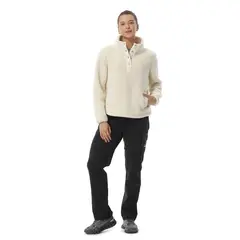 TOPARA - Buzo Térmico Cerrado Mujer Cayambe Blanco