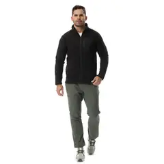 TOPARA - Buzo Térmico Abierto Hombre Nariño Negro