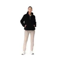 TOPARA - Buzo Térmico Cerrado Mujer Cayambe Negro