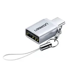 UGREEN - Adaptador USB-C Macho A USB-A Hembra 5Gbps Aluminio