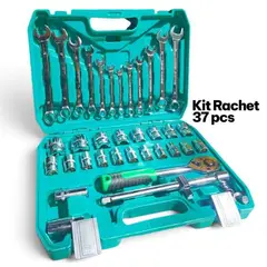 STONE - Juego De Copas Rache Llaves 37 Piezas Ideal Para Mecanica