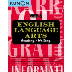 KUMHO - Libro Educativo Kumon Language Arts Grade 6 Para Niños