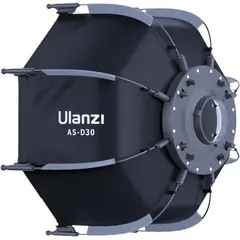 ULANZI - Softbox Octagonal AS-D30 30 cm con Montura Mini Bowens