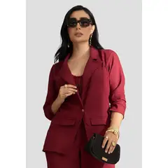 MARKETING PERSONAL - Blazer Mujer Merlot Mp 115523