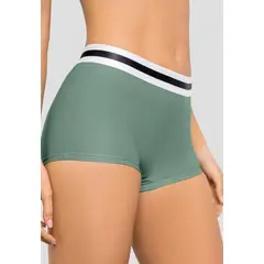 FORMAS INTIMAS - Bóxer Mujer Verde Oliva Fi 9601