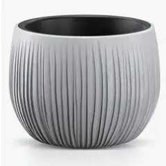 GENERICO - Matera Redonda Bowl 18 Cm En Polipropileno Color Gris
