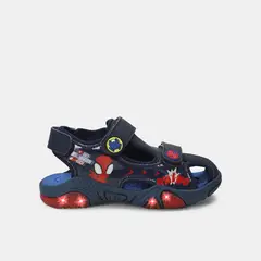 MARVEL - Sandalias Con Luces Para Niño Licenses Violeta Fitch First Step Boys 1 +
