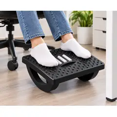 ONE PIXEL - Reposa Pies Ergonomico Negro