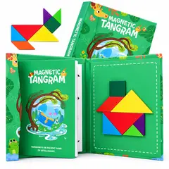 GENERICO - Tangram Magnético Libro Para Niños De Selva
