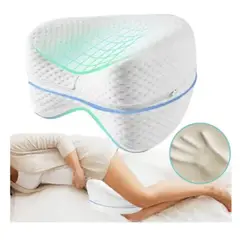 GENERICO - Almohada Pierna Viscoelástica Antiácaros Hipoalergénica