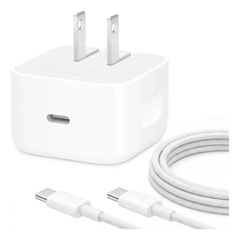 Cargador Dinamico Carga Rapida 60/40w + Cable Compatible Para Iphone 15, 16, 17, pro y pro max