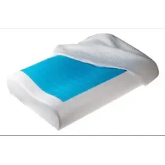 GENERICO - Almohada Cervical Lemman Gel Frio Hipoalergénica Inteligente Antimicrobiana