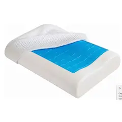 GENERICO - Almohada De Memory Foam Con Gel Térmico Y Funda