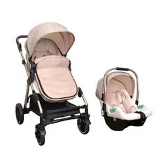 PRIORI - Coche Bebé Travel System Lada Rosa