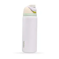 OWALA - Botella FreeSip 24 Oz 710 Ml Blanco Acero Inoxidable